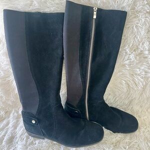 Land’s End Black Suede Boots